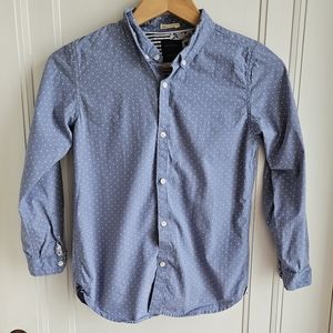 Denim and Flower Kid's Dot Woven Shirt